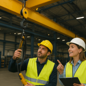 Corso addetto ala conduzione carroponte con comando pensile/radiocomando e/o con comando in cabina – Aggiornamento